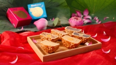 Bánh Trung Thu Yến sào Khánh Hòa - Hộp 02 Bánh Trung Thu [Bánh Nướng Nhân Thập Cẩm]