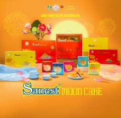 Bánh Trung Thu Yến sào Khánh Hòa - Hộp 02 Bánh Trung Thu [Bánh Nướng Nhân Mềm]