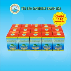 Nước Yến sào Sanvinest Khánh Hòa lọ (Không đường) 70ml, Hộp 1 lọ - 102