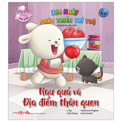 Brady Siêu Đỉnh - 365 Ngày Phát Triển Trí Tuệ - Level 3 - Rau Quả Và Địa Điểm Thân Quen
