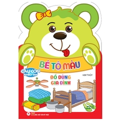 Bé tô màu - Đồ dùng gia đình