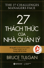 27 THÁCH THỨC CỦA NHÀ QUẢN LÝ