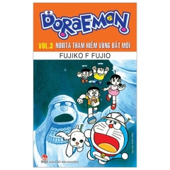 Doraemon - Truyện Dài - Tập 3 - Nobita Thám Hiểm Vùng Đất Mới (Tái Bản 2023)