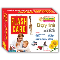 Flashcards - Dạy Trẻ Về Thế Giới Xung Quanh (Giáo Dục Sớm Thẻ Thông Minh Theo Phương Pháp Giáo Dục Của Glenn Doman)
