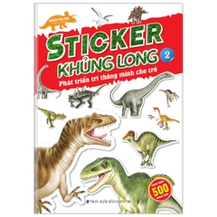 Sticker Khủng Long - Phát Triển Trí Thông Minh Cho Trẻ 2 Tuổi
