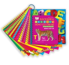 Bách khoa tri thức động vật cho bé bộ 10 cuốn( Anh - Việt)