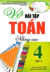 Vở Bài TẬp Toán Nâng Cao Lớp 4 Tập 2 (DHSP) H-A