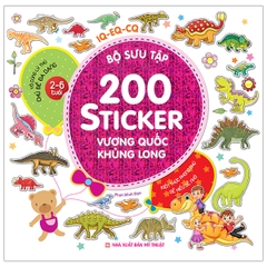 Bộ Sưu Tập 200 Sticker - Vương Quốc Khủng Long