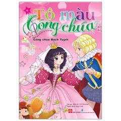 Tô màu công chúa - Công chúa Bạch Tuyết