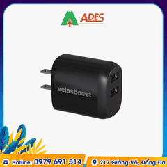 Sạc 2 cổng 12W Velasboost