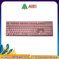 Bàn phím cơ Edra EK387L Pink Hồng
