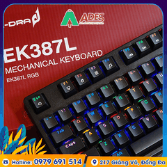 Bàn phím cơ Edra EK387L RGB