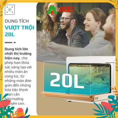 Nồi Chiên Hấp Đa Năng OLIVO SF20 PRO Dung tích vượt trội 20L