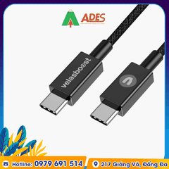 Dây Cáp sạc Velasboost C to C USB 3.2 100W