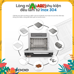Nồi Chiên Không Dầu Kèm Hấp 2GOOD S100 (20 Lít)