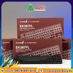 Bàn phím cơ Edra EK387FL Polar Night