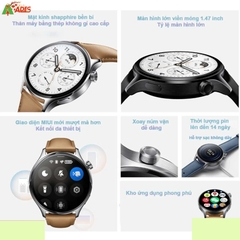 Trải nghiệm đẳng cấp với Xiaomi Watch S1 Pro AP – Kiệt tác công nghệ trên cổ tay bạn!