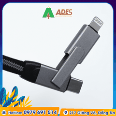 Dây Cáp Sạc đa năng 4 in 1 Velasboost