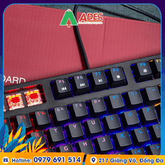 Bàn phím cơ Edra EK387L Rainbow Huano Switch