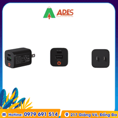 Củ sạc nhanh Velasboost 33W 2 cổng