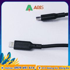 Dây Cáp Sạc Velasboost Type C to Lightning Soft Silicon SS1