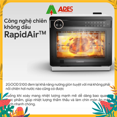 Nồi Chiên Không Dầu Kèm Hấp 2GOOD S100 (20 Lít)