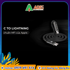 Dây Cáp sạc nhanh Velasboost C to Lightning GO 1