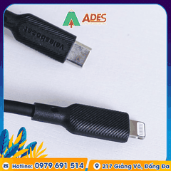 Dây Cáp Sạc Velasboost Type C to Lightning Soft Silicon SS1