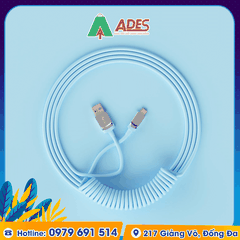 Dây cáp AKKO Coiled Cable (Black / White / Pink / Blue)