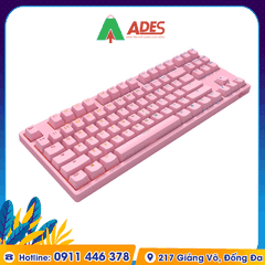 Bàn phím cơ AKKO 3087S-Pink RGB (Akko sw)
