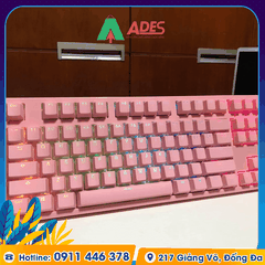 Bàn phím cơ AKKO 3087S-Pink RGB (Cherry sw)