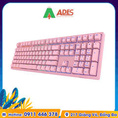 Bàn phím cơ AKKO 3108S RGB PRO - Pink (Cherry sw)