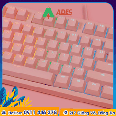 Bàn phím cơ AKKO 3108S RGB PRO - Pink (Cherry sw)