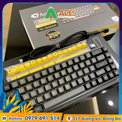 Bàn phím cơ AKKO 3068B Multi-modes Black Gold