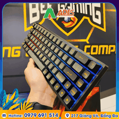Bàn phím cơ AKKO 3068B Multi-modes Black Gold