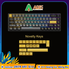Bàn phím cơ AKKO 3068B Multi-modes Black Gold