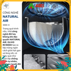 Nồi Cơm Điện Cao Tần OLIVO RC900IH Lòng Nồi INOX 316L Cao Cấp