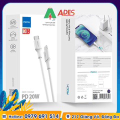 Dây cáp sạc nhanh PD 20W cho IPhone Rockspace Z18