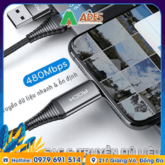 Dây cáp sạc nhanh 4 in 1 Rockspace R12