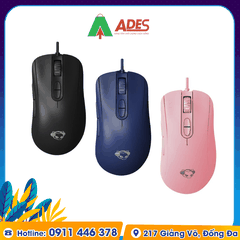 Chuột AKKO RG389 (Black/Pink/Ocean Blue)