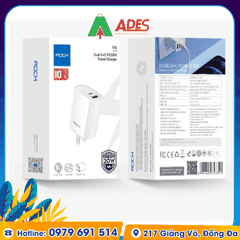 Củ sạc nhanh 2 cổng Rockspace T42