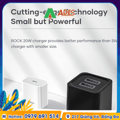 Củ sạc nhanh Rockspace T18 dành cho Iphone