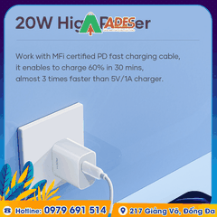 Củ sạc nhanh Rockspace T18 dành cho Iphone