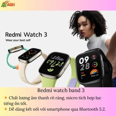 Redmi Watch 3 – Đồng hành thông minh, nâng tầm phong cách