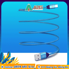 Dây cáp sạc Android Rockspace M5 dây dù 1 mét, Type C