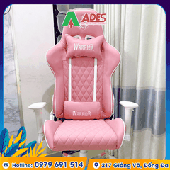 Ghế Gaming Warrior Raider Series WGC206 Plus White Pink