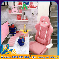 Ghế Gaming Warrior Raider Series WGC206 Plus White Pink