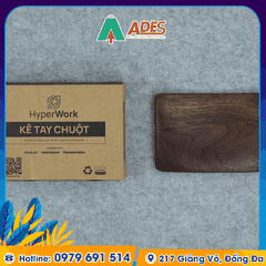 Kê tay chuột gỗ Óc Chó HyperWork cao cấp