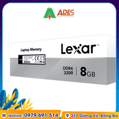Ram Laptop Lexar 8GB DDR4 3200Mhz (LD4AS008G-R3200GSST)