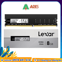 Ram PC DDR4 Lexar 8G/3200 (LD4AU008G-R3200G)